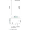 Душевой уголок WASSERKRAFT ALME 15R07 120x90 см